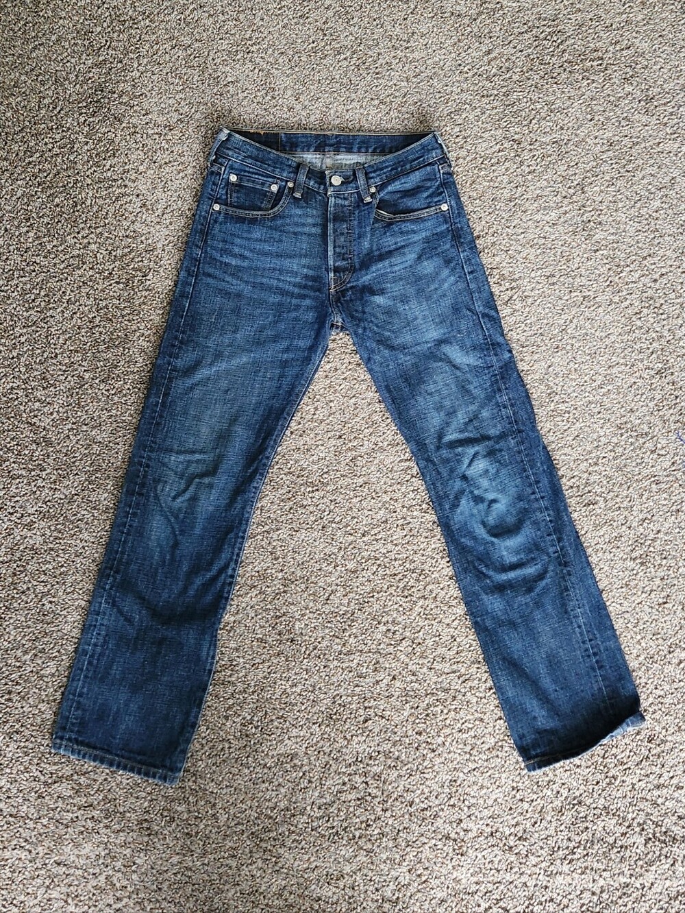 Levi's Slim Straight Indigo Blue Jeans